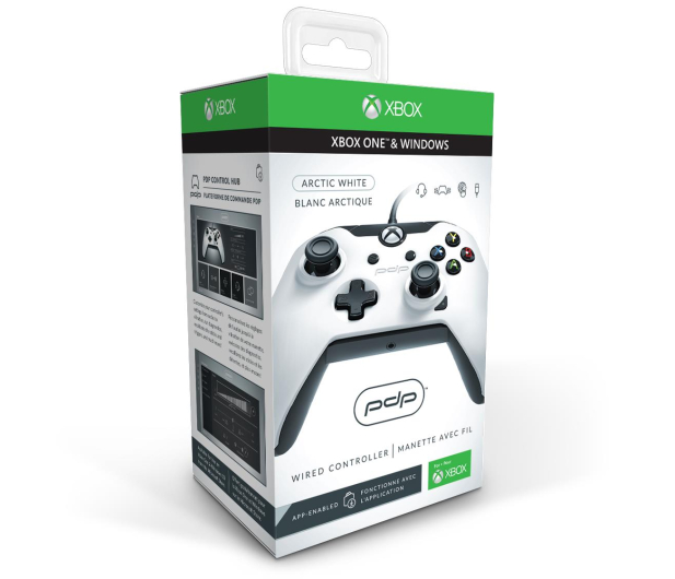 PDP Xbox One Controller - White (przewodowy) - 472765 - zdjęcie 3